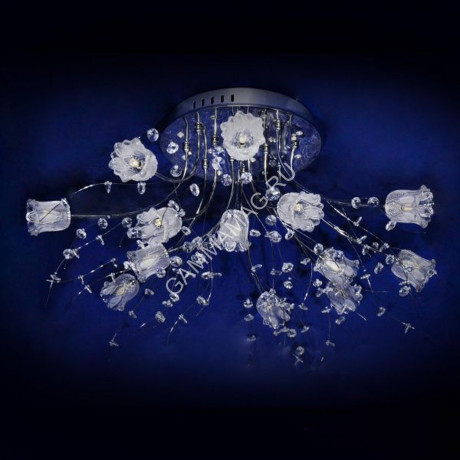 Люстра Y0558/13 СН 13*1,5W J4 (h=440; d=850) VERNER LIGHTING *1