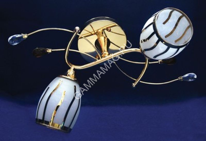Люстра М80229/2 Тюльпан 2*60W E27 (h=240, w=340, l=440) VERNER LIGHTING *1
