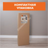 Стеллаж металл. "НеШкаф 64" 915х365х1455мм 4 полки Дер./Белый ЭТНШ 64 Б "ЗМИ" *1