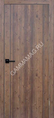Дверь межкомнатная глухая ESTETICA 300 ПВХ ОРЕХ 600 мм BROZEX-WOOD *1