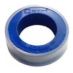 Лента ФУМ 12мм х 0,075мм х 10м CTM CIFUM010 *10/1200