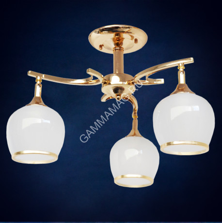 Люстра N2951/3 FG 3*40W E27 (h=320 d=500) VERNER LIGHTING *1