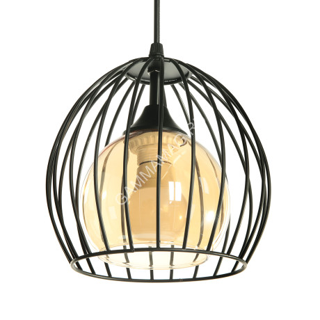 Люстра N3959/1H 1*40W E27 (q-195; h-180/800) S=4м2 VERNER LIGHTING *1