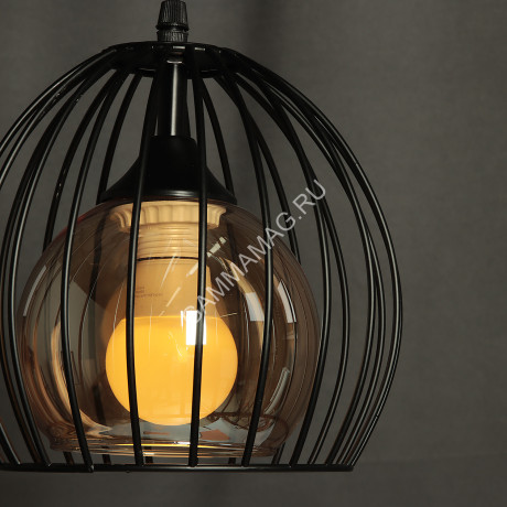 Люстра N3959/1H 1*40W E27 (q-195; h-180/800) S=4м2 VERNER LIGHTING *1