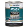 Эмаль для радиаторов алкидная белая полуматовая 0,9 кг Лакра *1/10/590