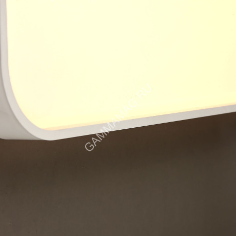 Светильник светодиодный акриловый 490мм 96W 8798В/48W*2 LED 3 реж(т. и х.свет,смеш)пульт S=25м2 VERNER LIGHTING *1/5
