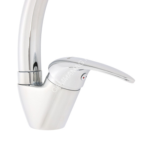 Смеситель для кухни GROSS AQUA Basic 3205257С-А02 высокий излив *1/10