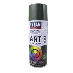 Эмаль-аэрозоль темно-зеленый 520/400 мл TYTAN Professional (RAL6005) *1/12