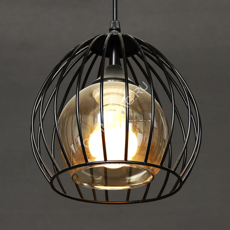 Люстра N3959/2H 2*40W E27 (l-530; h-210/800) S=8м2 VERNER LIGHTING *1
