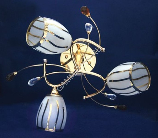 Люстра М80229/3 Тюльпан 3*60W E27 (h=240, ф=440) VERNER LIGHTING *1