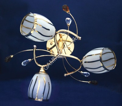 Люстра М80229/3 Тюльпан 3*60W E27 (h=240, ф=440) VERNER LIGHTING *1