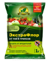 Средство от тли и трипсов ЭкстраФлор №1 1г (ДГрин) *10/200