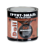 Грунт-эмаль по ржавчине золотистая с молотковым эффектом 0,75 л DALI *1/6/576