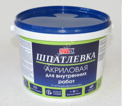 Шпатлевка акриловая 5 кг BROZEX *4/144