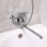 Смеситель универсальный "Potato" плоский излив с переключ. душа P2235 *1/10