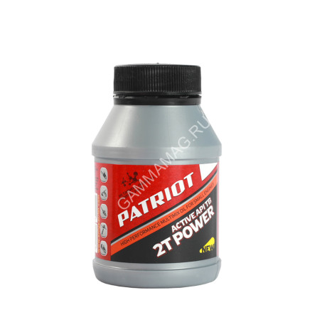 Масло д/2-х тактных двигателей 100мл минеральное POWER ACTIVE 2Т PATRIOT *1/24