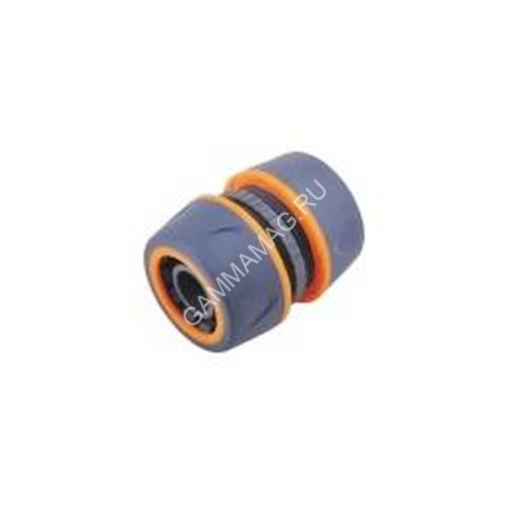 ПОЛИВ Муфта соединительная для 2-х шлангов 1/2 - 3/4 Belamos (5708Е) *1/240