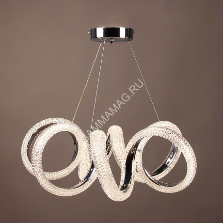 Люстра 9232/140W Chrome 530 мм 3 реж., пульт S=20м2 VERNER LIGHTING *1