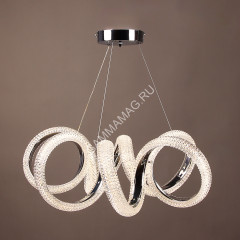 Люстра 9232/140W Chrome 530 мм 3 реж., пульт S=20м2 VERNER LIGHTING *1
