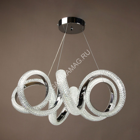 Люстра 9232/140W Chrome 530 мм 3 реж., пульт S=20м2 VERNER LIGHTING *1