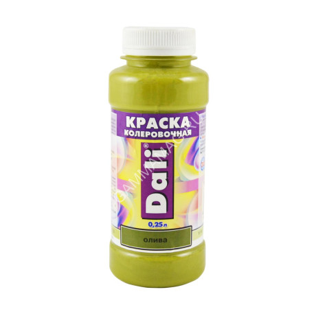 Колер краска олива 0,25 л ДАЛИ *1/12