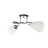 Люстра N1684/2 BK+ CH Е27 2*40Вт (h=240; d=600) S=8м2 VERNER LIGHTING *1