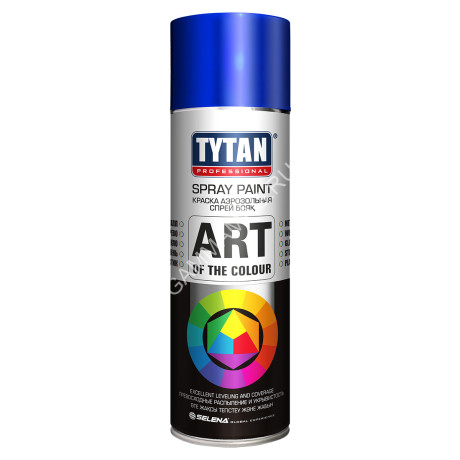 Эмаль-аэрозоль ультрамарин 520/400 мл TYTAN Professional *1/12