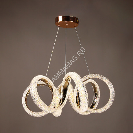 Люстра 9232/140W Gold 530 мм 3 реж., пульт S=20м2 VERNER LIGHTING *1