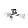 Люстра N1684/3 BK+ CH Е27 3*40Вт (h=240; d=540) VERNER LIGHTING *1