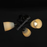 Люстра N1684/3 BK+ CH Е27 3*40Вт (h=240; d=540) VERNER LIGHTING *1