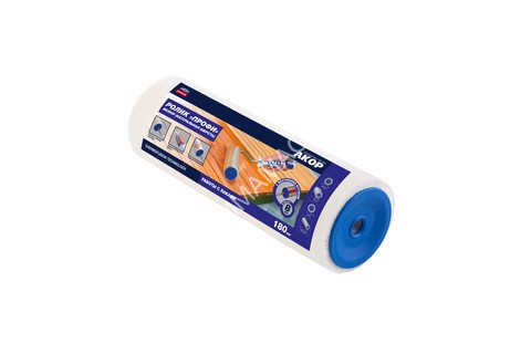 Ролик велюровый 180мм "Велюр" d 8мм (арт.100-713) натур.шерсть (Акор) *1/60