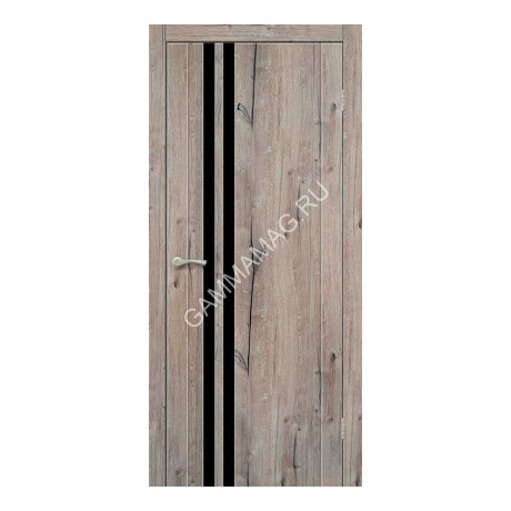 Дверь межкомнатная глухая ESTETICA 303 ПВХ Канадский дуб 600 мм BROZEX-WOOD *1