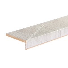 Наличник ПВХ телескопический ДУБ АРКТИКА wood doors 70*2150 мм Двери ГУД *10
