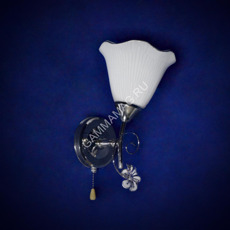 Бра А2664/1W CH E27 1*40Вт (300*200*160) VERNER LIGHTING *1