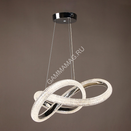 Люстра 9233/96W Chrome 450 мм 3 реж., пульт S=16м2 VERNER LIGHTING *1