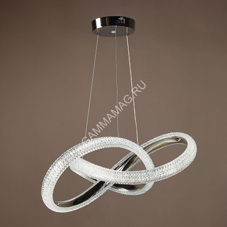 Люстра 9233/96W Chrome 450 мм 3 реж., пульт S=16м2 VERNER LIGHTING *1