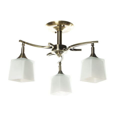 Люстра N2952/3 AB 3*40W E27 (h=310 d=500) S=12м2 VERNER LIGHTING *1