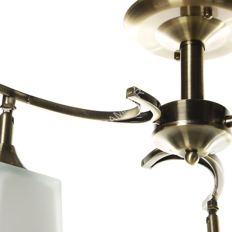 Люстра N2952/3 AB 3*40W E27 (h=310 d=500) S=12м2 VERNER LIGHTING *1