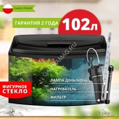 Аквариум (AQUAEL) AQUA4  D&amp;NFamily 80 102л фигурный
