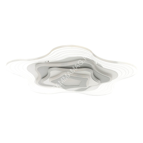 Светильник светодиодный акриловый 500мм 200W B2029 100W*2 white с пультом S=25м2 VERNER LIGHTIN *1