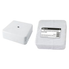 Коробка распаячная ОП 50х50х20мм IP40 белая, клем.колодка TDM SQ1401-0902 *1/10/192