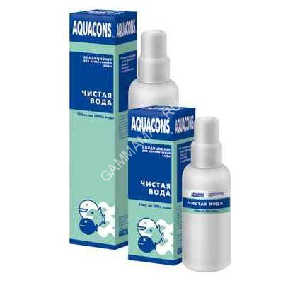 Кондиционер (Зоомир) Aquacons для аквариумной воды Чистая вода, 0,05л