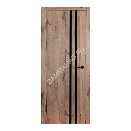 Дверь межкомнатная глухая ESTETICA 303 ПВХ Канадский дуб 700 мм BROZEX-WOOD *1