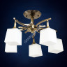 Люстра N2952/5 AB 5*40W E27 (h=300 d=500) S=20м2 VERNER LIGHTING *1