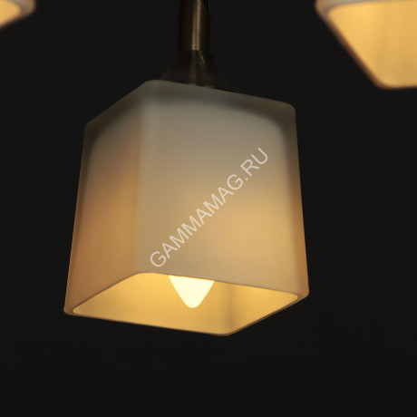 Люстра N2952/5 AB 5*40W E27 (h=300 d=500) S=20м2 VERNER LIGHTING *1