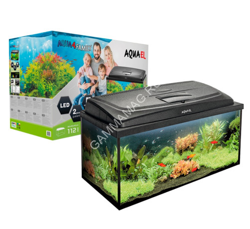 Аквариум (AQUAEL) AQUA4 Family 80 Day&Night 112л прямой