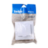 Розетка "Intro Plano" СП 1-мест. белый з/к крышка 2P+E Schuko 16А-250В IP20 *10/100