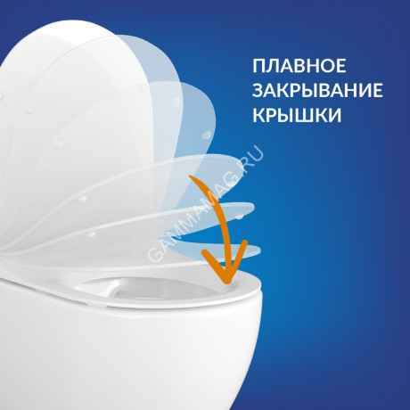Инсталляция BRASKO SMART CO EO(унитаз, кр.slim DP+инст VECTOR, кн.ESTETICA пластик бел.)Cersanit*1/6