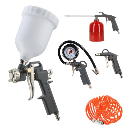 Набор пневмоинструмента (5 предметов) KIT 5A PATRIOT *1/10