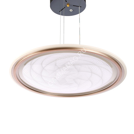 Люстра 9260 H/130W gold 530 мм 3 реж., пульт S=25м2 VERNER LIGHTING *1